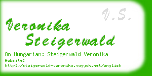 veronika steigerwald business card